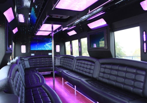 party bus interior Chicago il limo