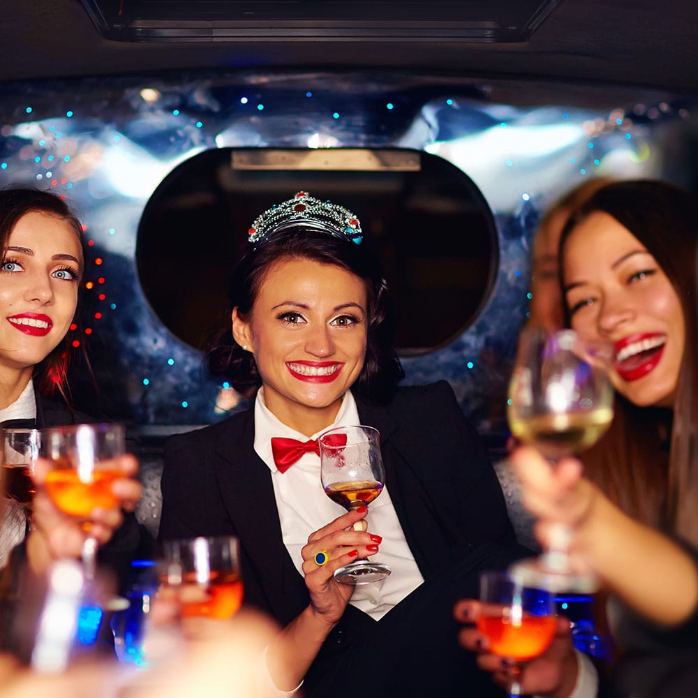 Limousine service Chicago illinois night on the town